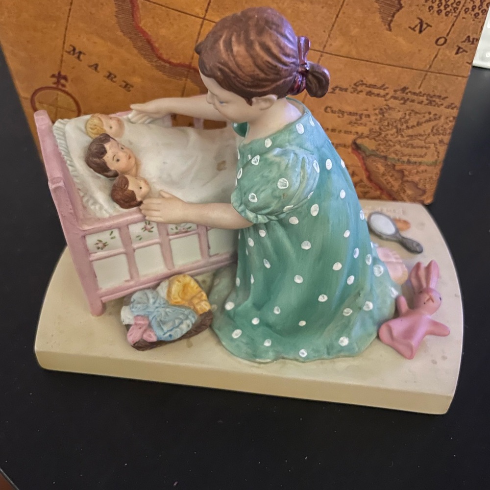 Vintage Norman Rockwell “Little Mother Figurine”